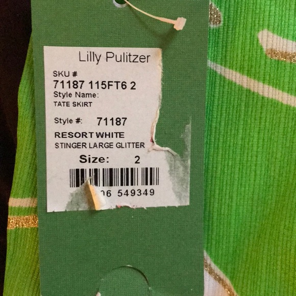 Lilly Pulitzer Tate Skirt size 2 - Picture 4 of 4